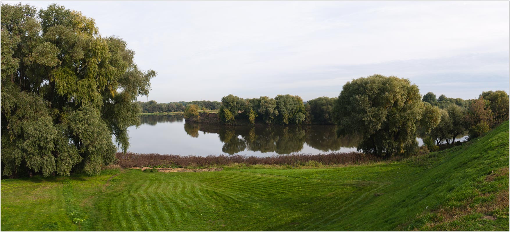 photo "Moskva River near the Kremlin in Kolomna" tags: landscape, water