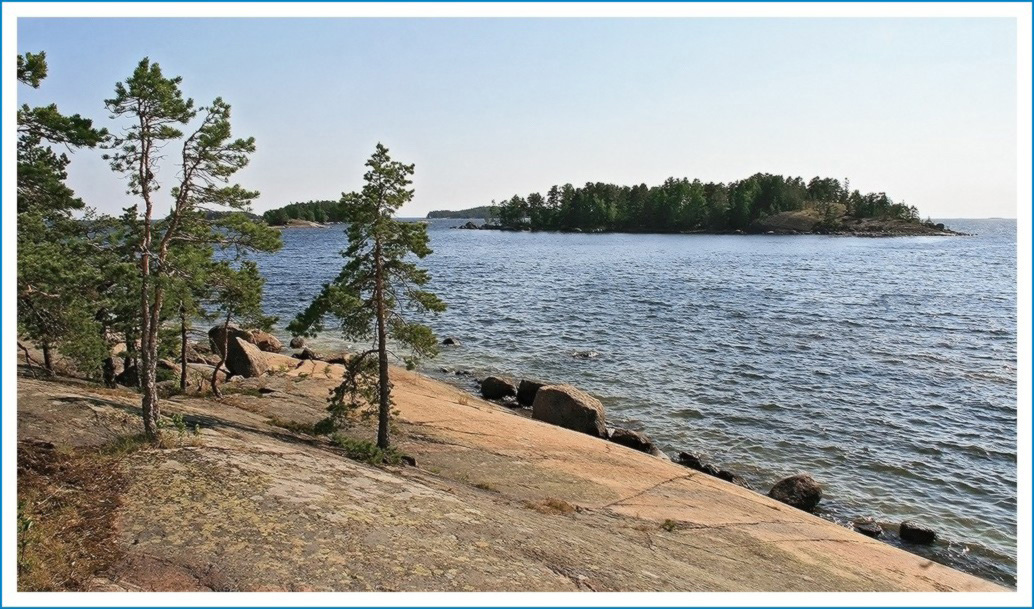 photo "Stone Beach" tags: landscape, summer, water