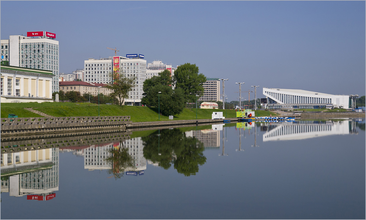 photo "Morning Mirror" tags: architecture, landscape, water