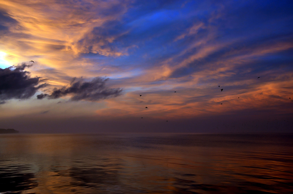фото "Sunset Ontario" метки: пейзаж, закат, облака