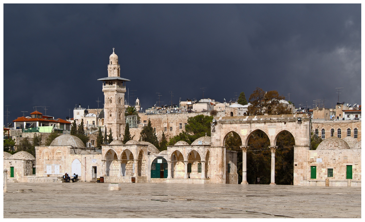 photo "Ghawanima Minaret, Al Aqsa Mosque, Jerusalem" tags: architecture, city, landscape, 