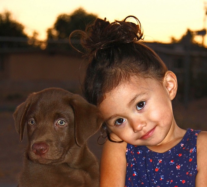 фото "Puppy Love" метки: портрет, дети