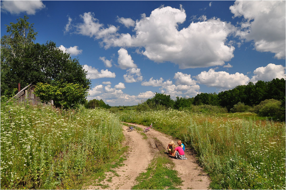 photo "***" tags: landscape, genre, summer