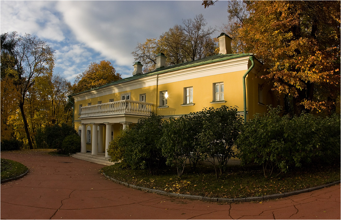 фото "луч солнца..." метки: архитектура, пейзаж, осень