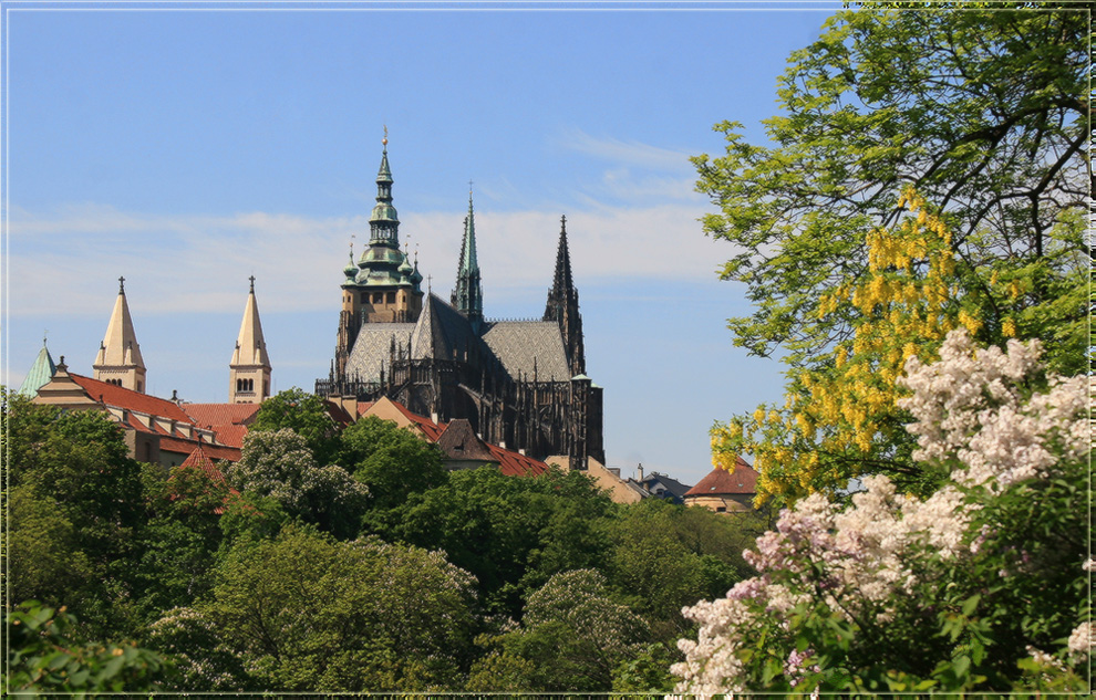 photo "Prague Castle. Spring." tags: architecture, travel, landscape, Europe