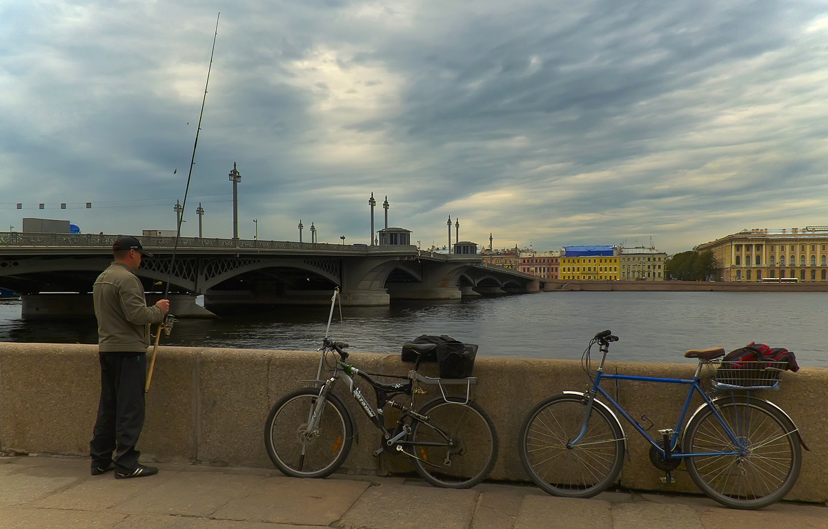 photo "Fishing" tags: city, 