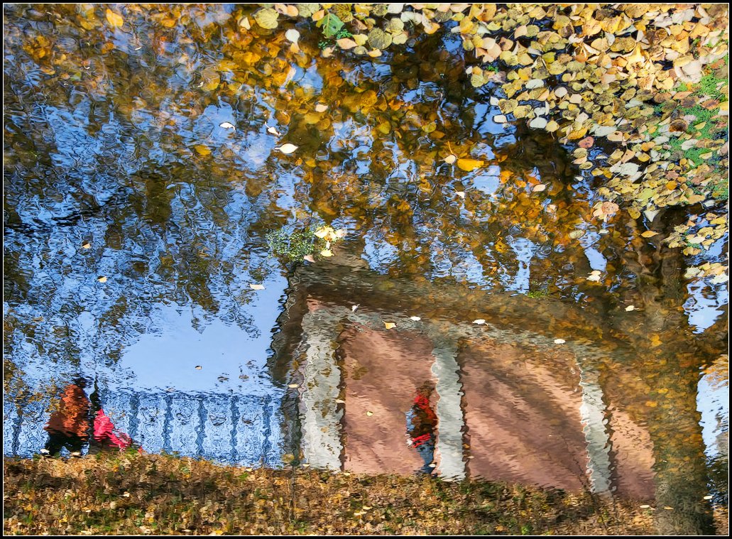 фото "осенние отражения" метки: пейзаж, природа, 