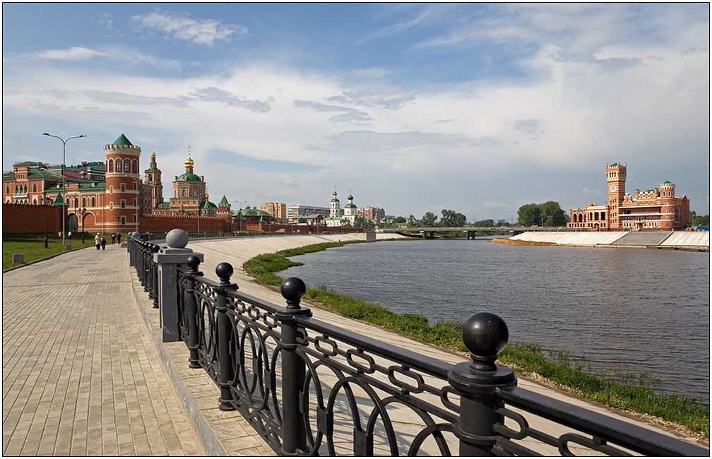 photo "Quay Small Kokshaga" tags: architecture, landscape, water