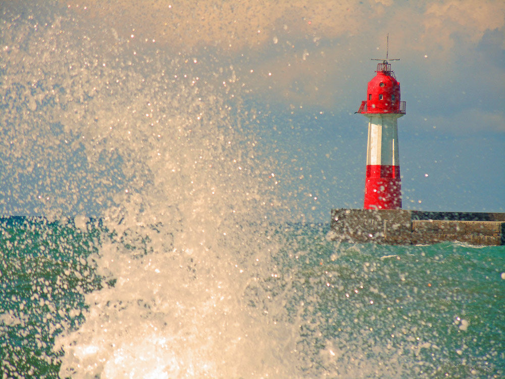 photo "storm at the black sea" tags: landscape, water