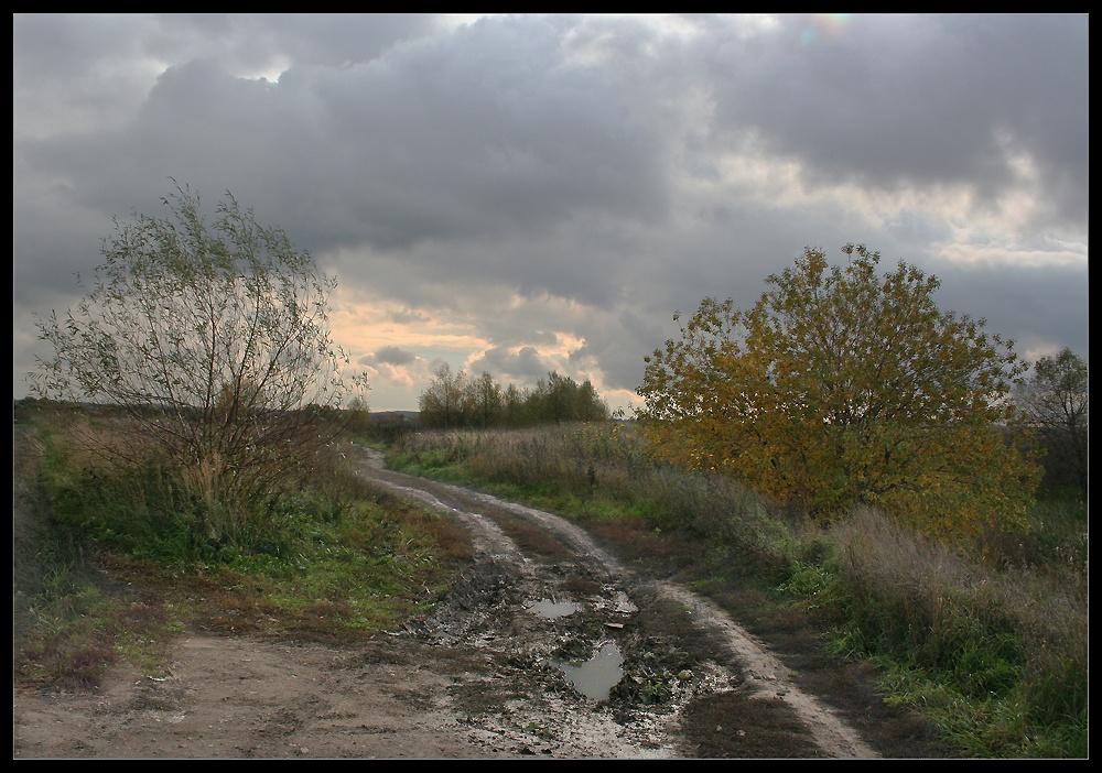 фото "Осенняя зарисовка" метки: пейзаж, облака, осень