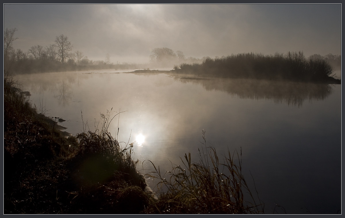 photo "where sleeps sun" tags: landscape, sunset, water