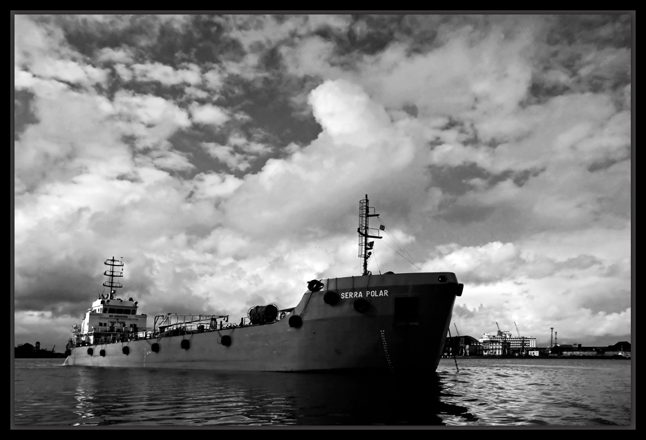 photo "Port  of SANTOS" tags: landscape, water