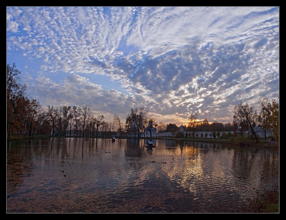 photo "***" tags: landscape, clouds, sunset, water