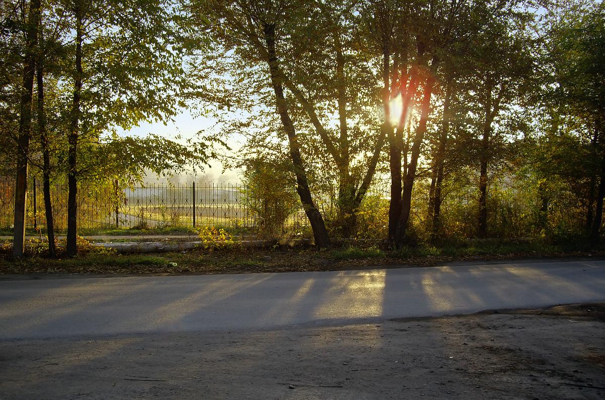 фото "Осеннее утро в городе" метки: город, 