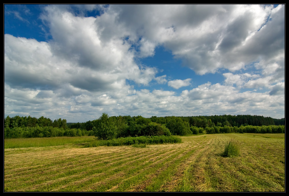 photo "***" tags: landscape, clouds, summer