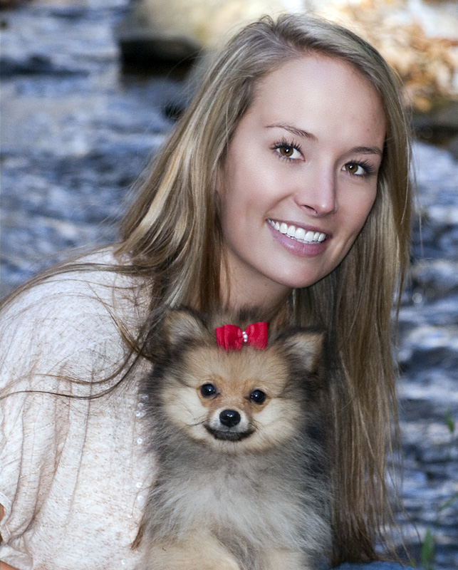 photo "Katie and Foxy" tags: portrait, woman