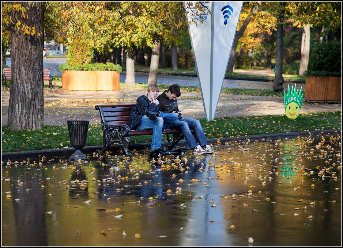 фото "осень в городе" метки: город, пейзаж, осень