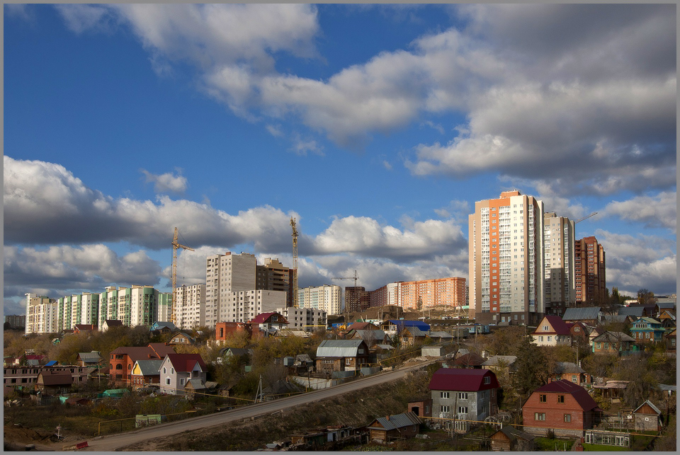 фото "Город наступает..." метки: архитектура, пейзаж, 