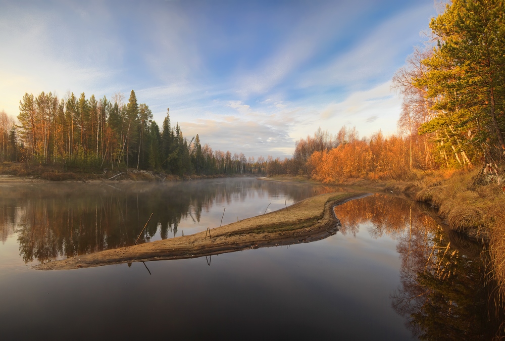 фото "Осенняя отмель" метки: пейзаж, осень