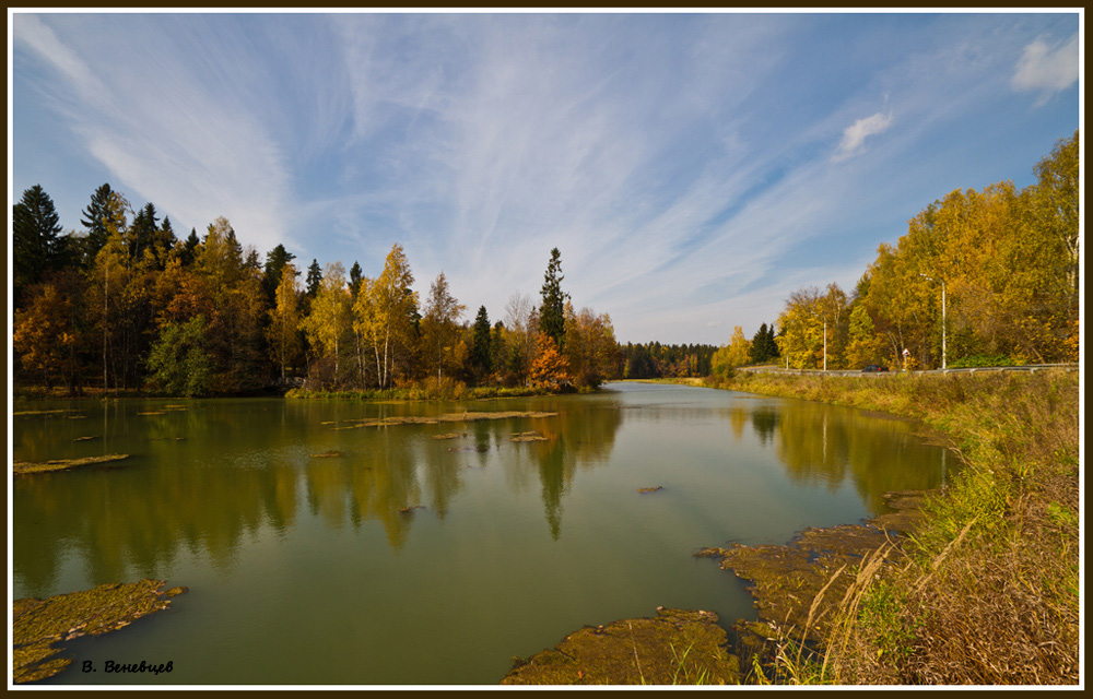 фото "Золотая осень в Абрамцево" метки: пейзаж, лес