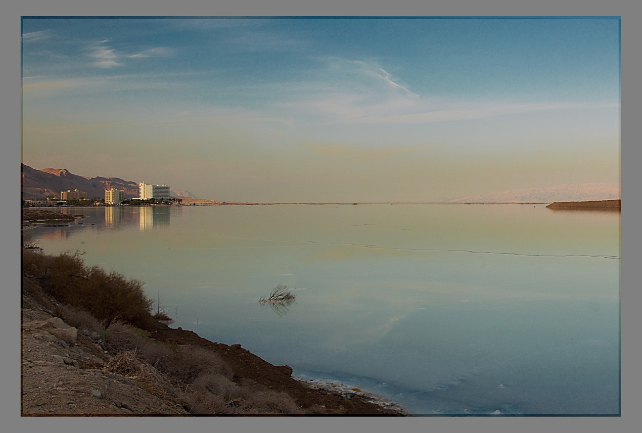 фото "The Dead Sea" метки: пейзаж, вода, закат