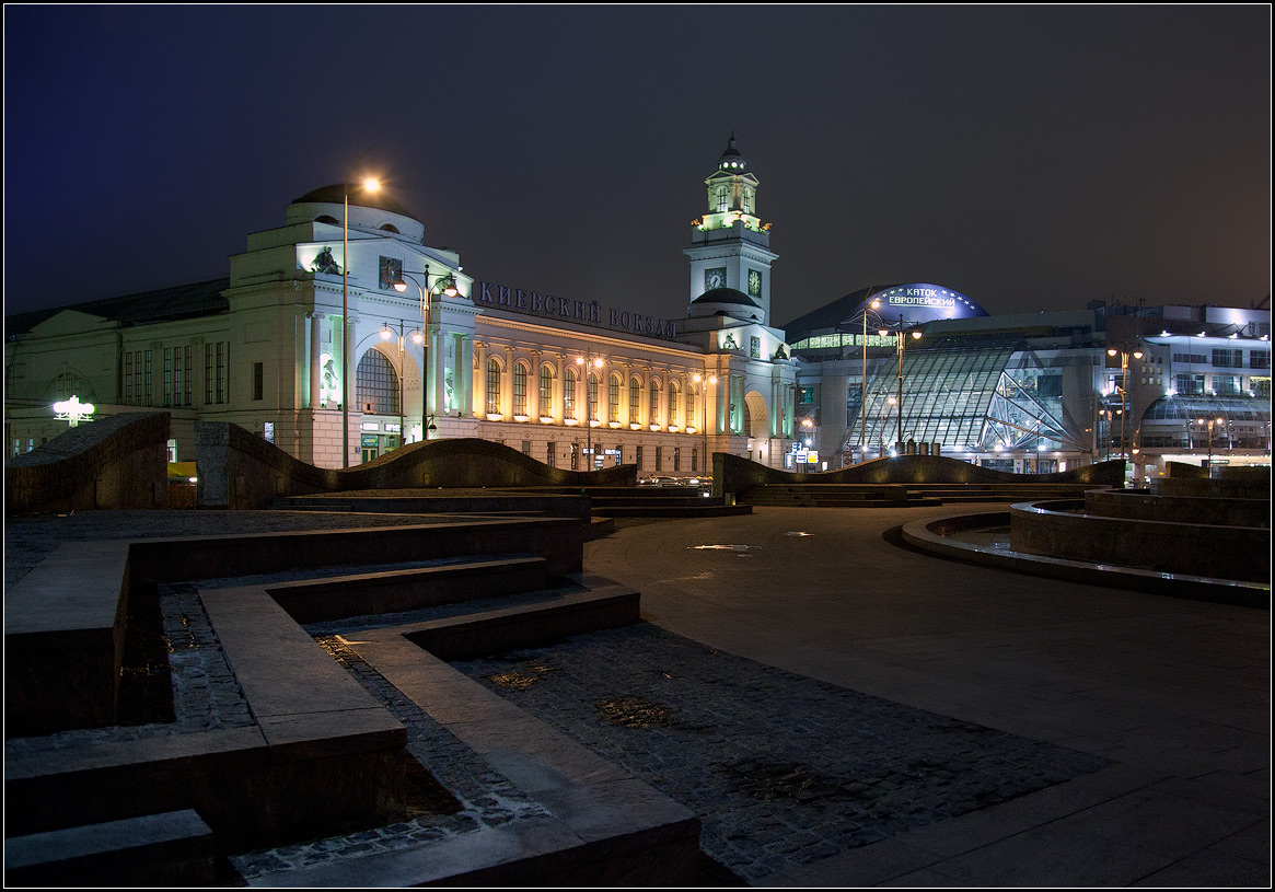 фото "московский вечер" метки: город, архитектура, пейзаж, 