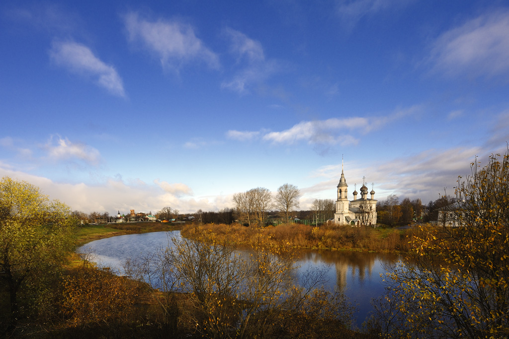 фото "Излучина реки Вологды" метки: пейзаж, осень