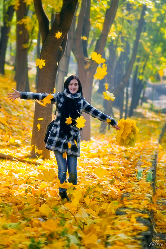 фото "Я люблю тебя, Осень!" метки: пейзаж, портрет, женщина, осень