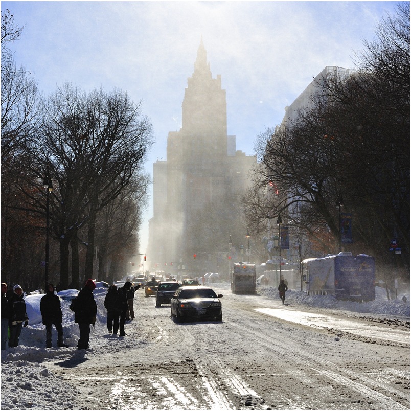 photo "After the snowstorm" tags: landscape, city, winter