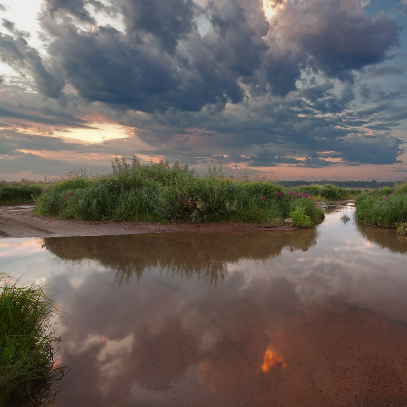 photo "***" tags: landscape, sunset