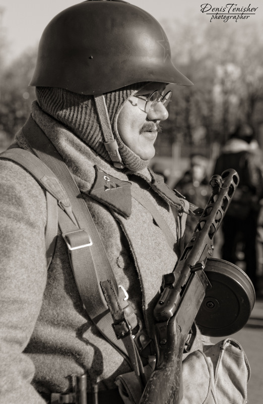 фото "The sergeant of the Red Army" метки: репортаж, ретро, 