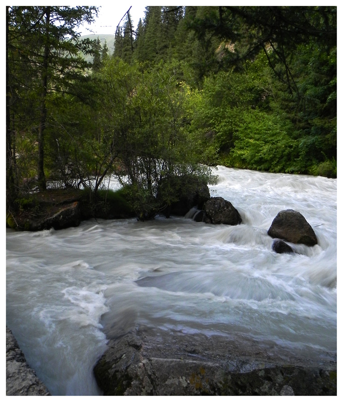 photo "река Ак-Cee" tags: landscape, water