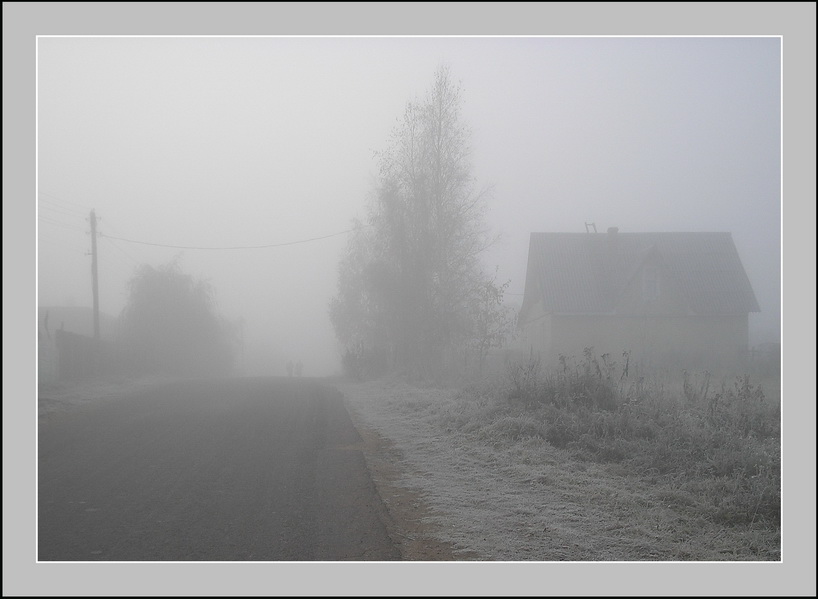 фото "Ноябрьское утро." метки: пейзаж, осень