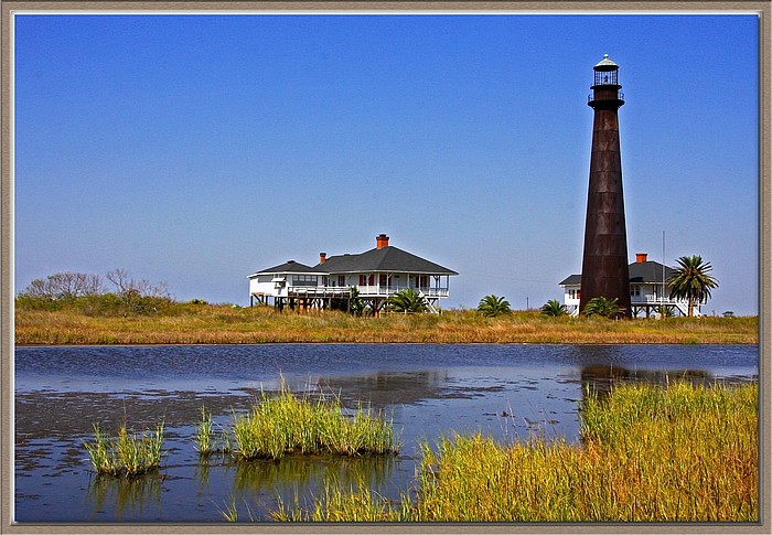 фото "Texas Lighthouse" метки: архитектура, пейзаж, вода