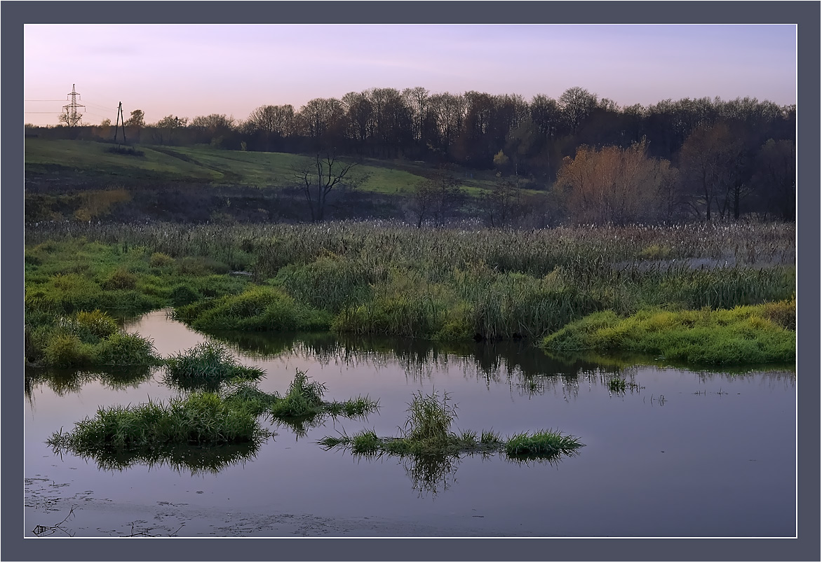 photo "***" tags: landscape, autumn, sunset