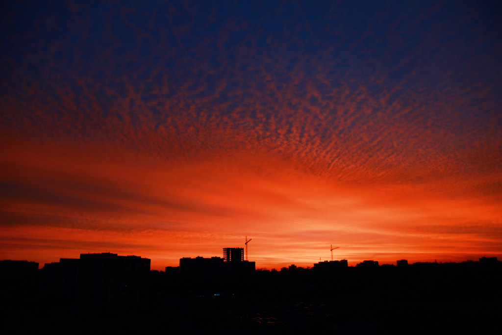 photo "Закат" tags: landscape, sunset