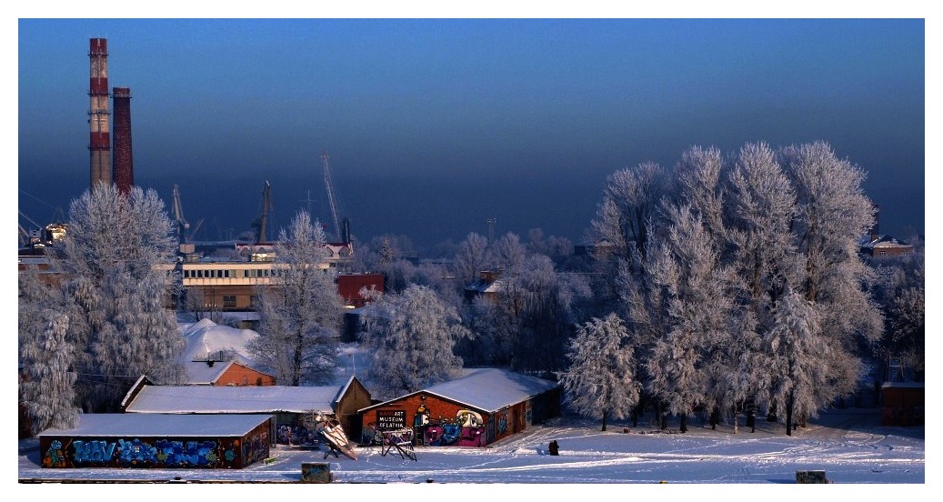 photo "Latvian Naive Art Museum" tags: landscape, winter