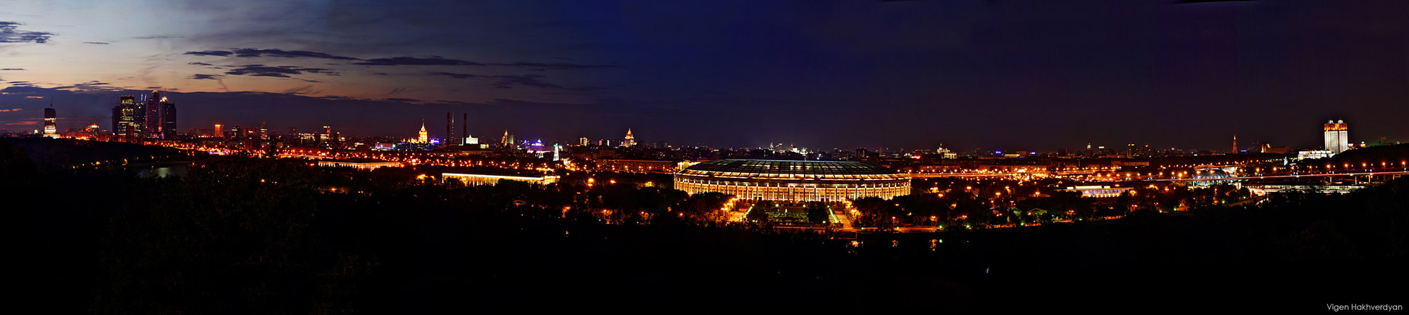 photo "Moscow panorama" tags: panoramic, city, 