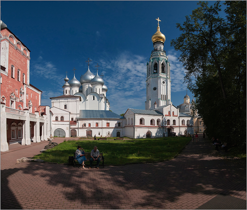 фото "Полдень в Вологодском Кремле" метки: архитектура, пейзаж, 