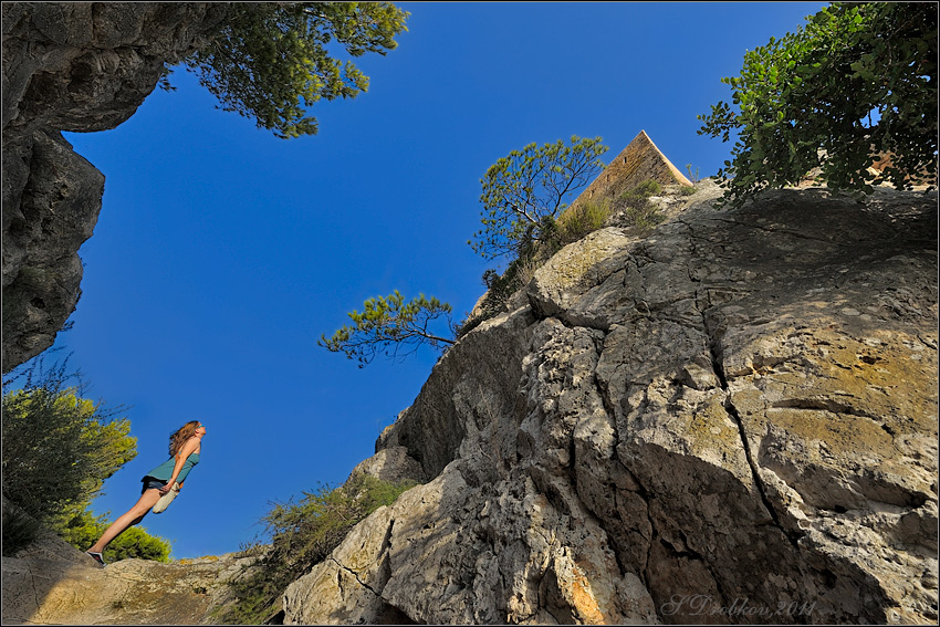 photo "Mirando al cielo" tags: landscape, portrait, woman