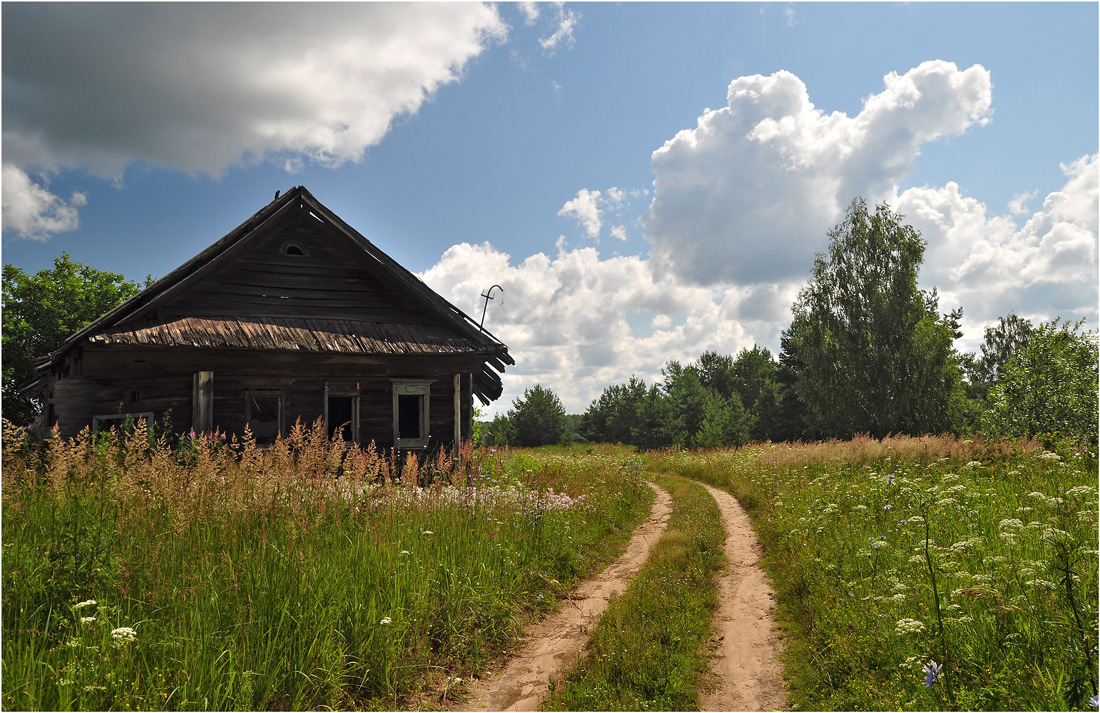 photo "***" tags: landscape, clouds, summer