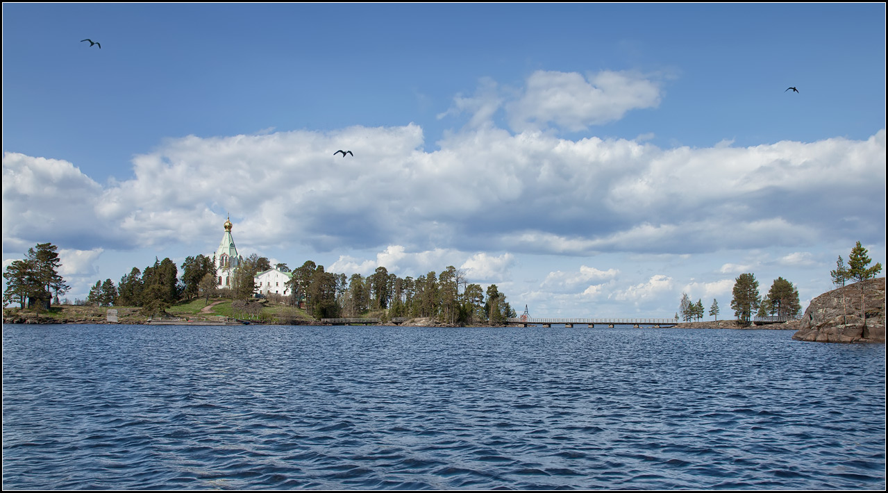 фото "Валаам. Никольский скит" метки: пейзаж, архитектура, вода