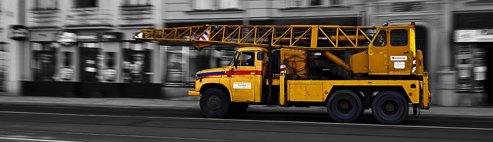 фото "Driving through Prague" метки: техника, digital art, 