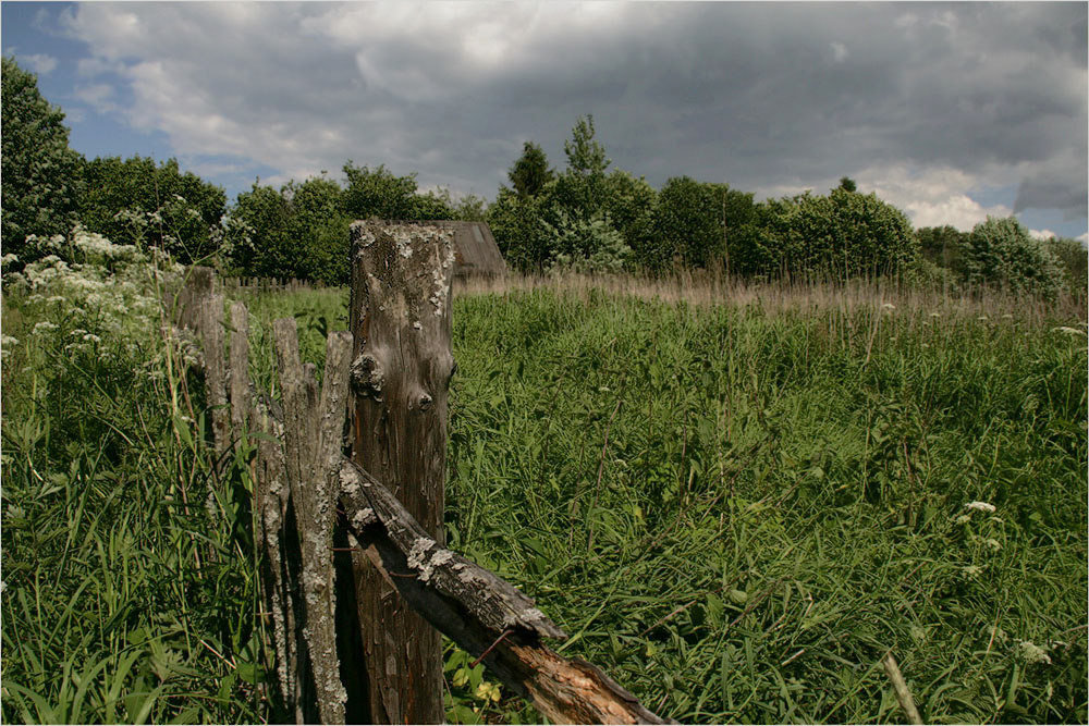 photo "The outskirts of a village" tags: landscape, summer