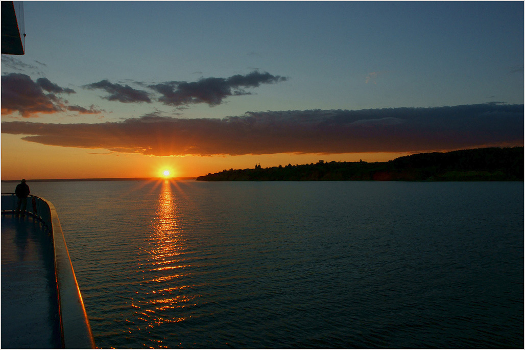 photo "Evening on the Volga" tags: landscape, travel, sunset