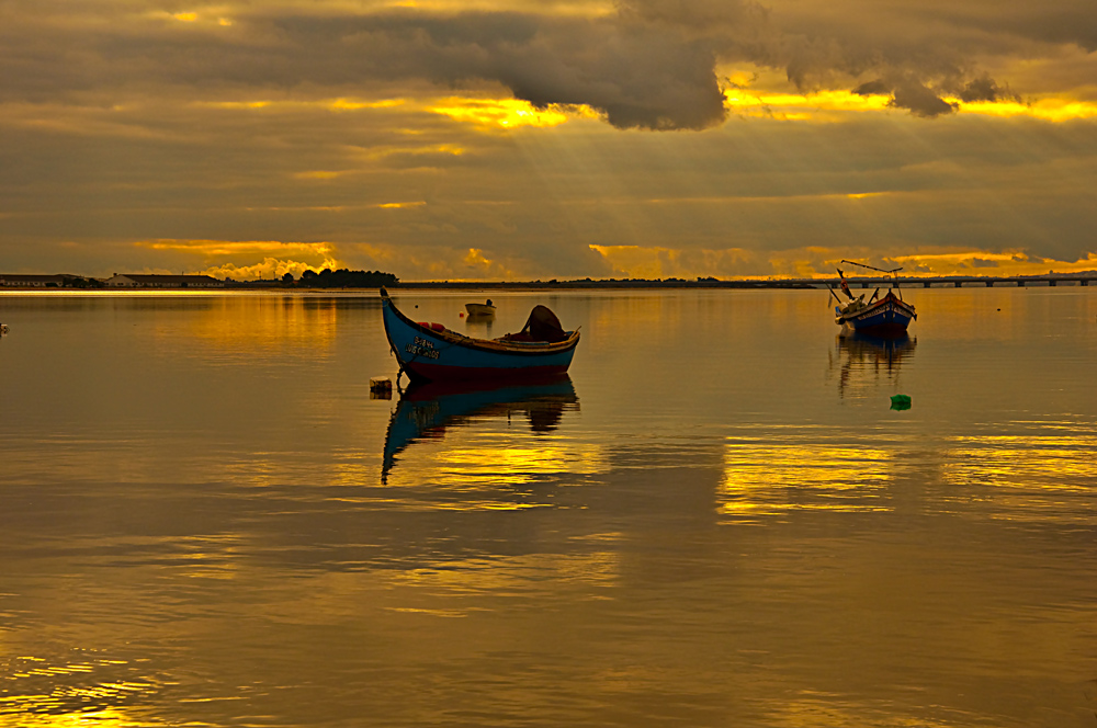 фото "River Tagus Sunset" метки: пейзаж, вода, закат