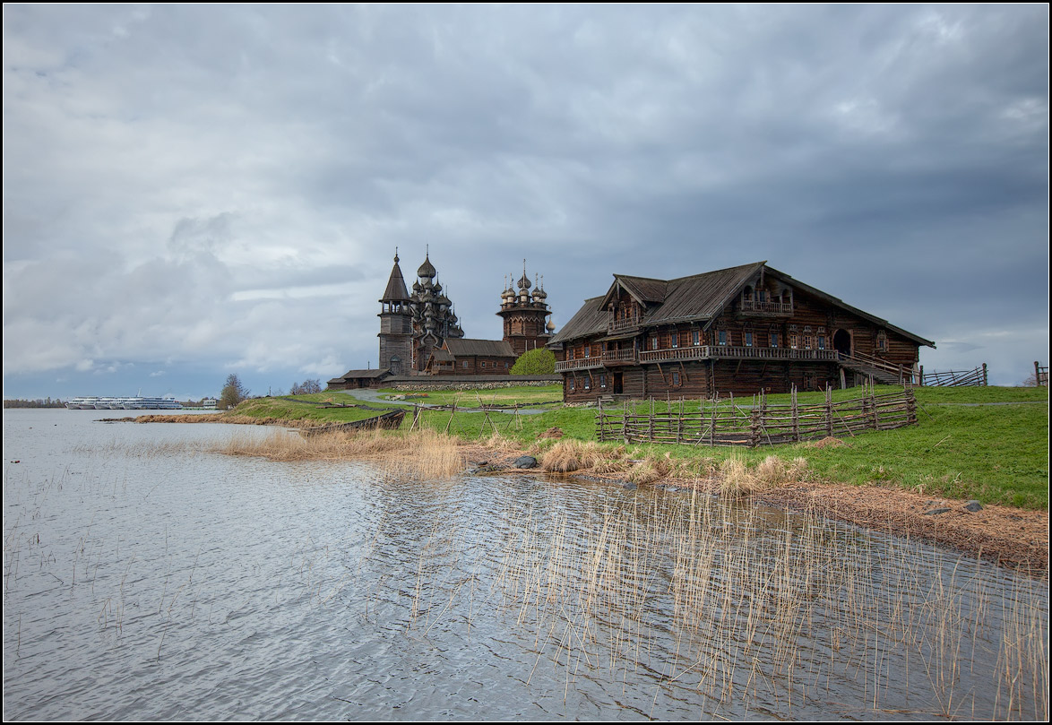 фото "Кижи" метки: архитектура, пейзаж, вода