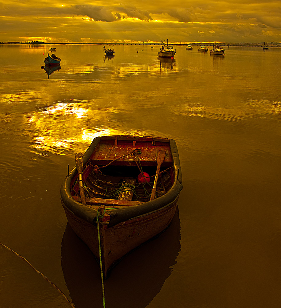 фото "River Tagus" метки: пейзаж, вода, закат