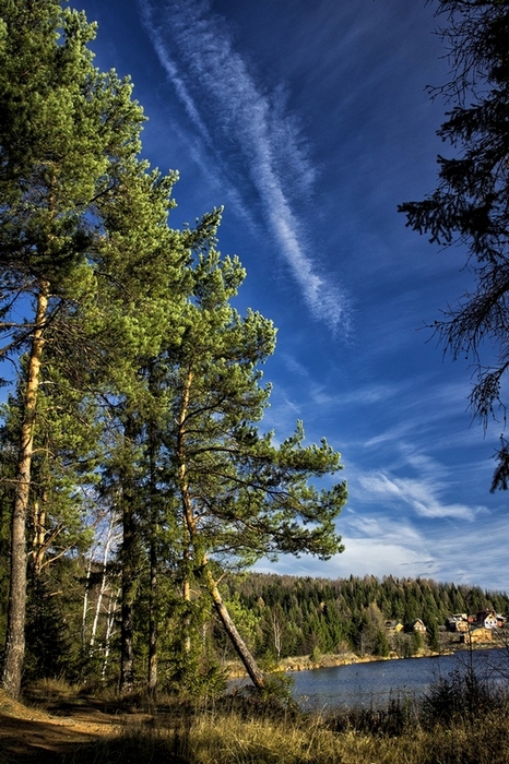 photo "***" tags: landscape, autumn, clouds