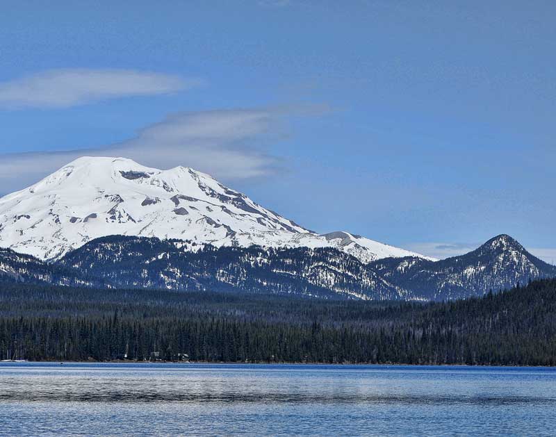 фото "Elk Lake & South Sister" метки: пейзаж, горы
